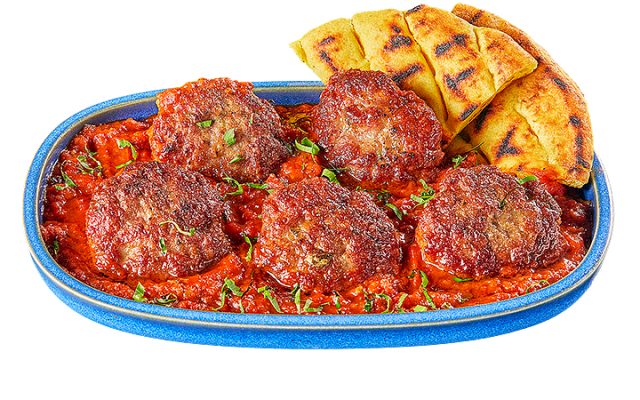 ДОМАШНИ КЮФТЕНЦА С ДОМАТЕН СОС